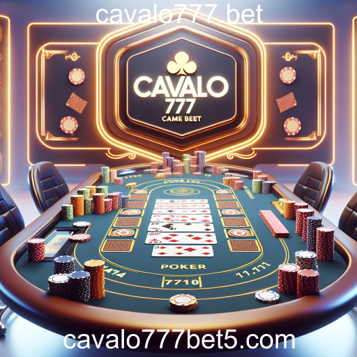 Descubra a Emoção dos Jogos de Poker no Cavalo777.bet